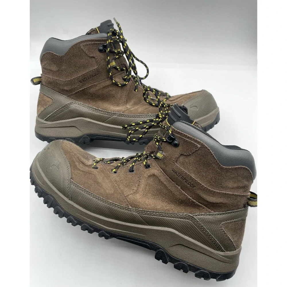 Red Wing 6605‎ Work Boots Mens 12 Brown Waterproof Safety Toe EH Suede Hiking